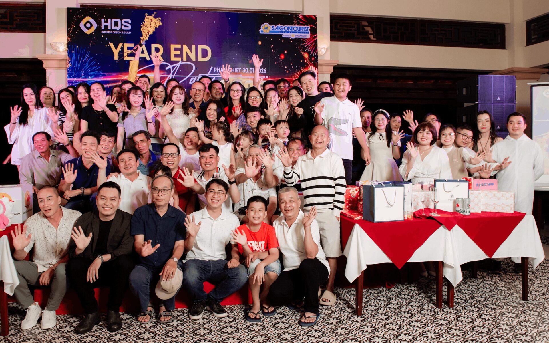 YEAR END PARTY VÀ KỶ NIỆM 5 NĂM THÀNH LẬP HQS